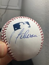 Julio Teheran Autographed Official Major-League Baseball
