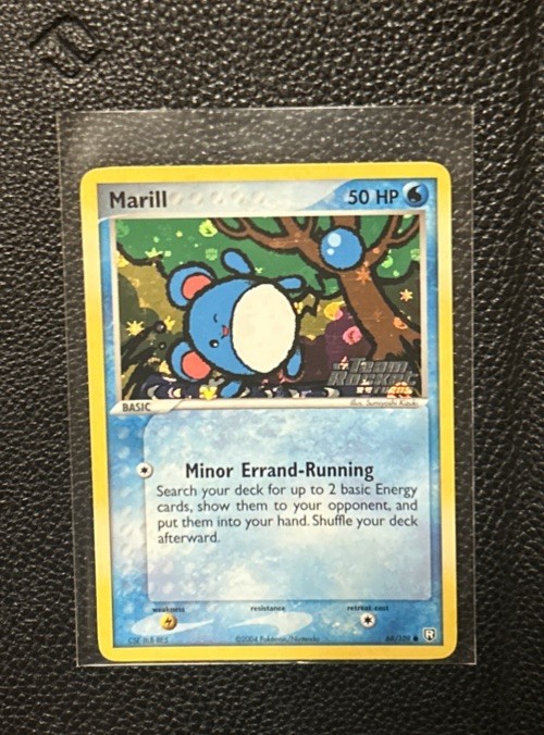 Marill 68/109 Stamped Pokemon EX Team Rocket Returns Reverse Holo Vintage NM