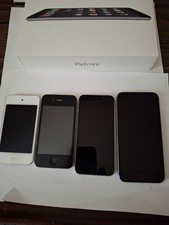 3 Apple iPhones, ipod, ipad mini