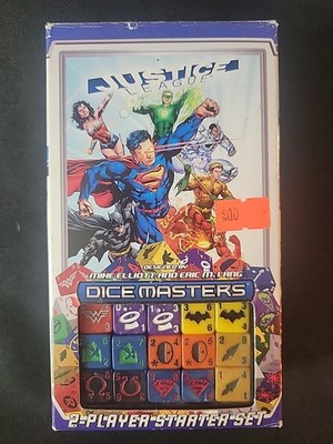 Dicemasters Justice League 2-Player Starter Set, New, Wizkids, DC