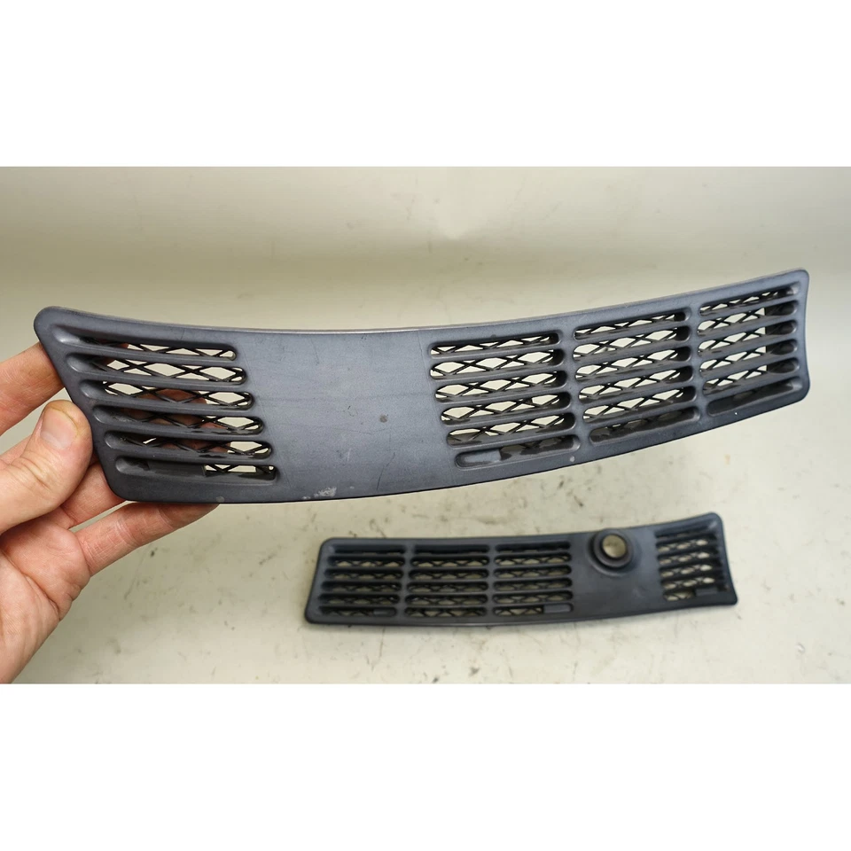 Par de rejillas de admisión de capó capó de entrada de aire serie 3 BMW E30 1984-1993 izquierda derecha OEM Foto 4 de 4