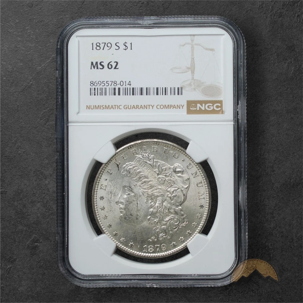 MS 62 Graded 1879 Year Morgan US Dollars (1878-1921) for sale | eBay
