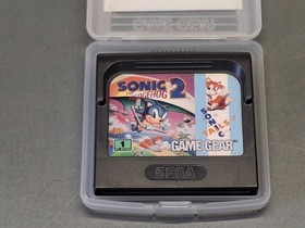 1991 Sega Game Gear, Sonic 2 & AC Adapter | RECAPPED, CLEANED, TESTED & WORKING