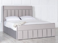 Kendall Upholstered Ottoman Storage Fabric Bed Frame Esupasaver Quality UK Made