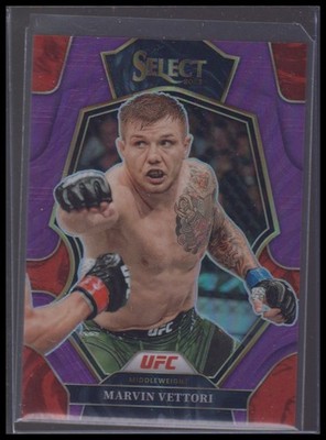 2023 Panini Select UFC Martin Vettori Purple Prizm  1/99 First Print #176