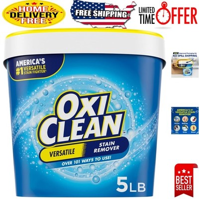 Eco-Friendly 5 lb Stain Remover Powder Harness Oxygen Power for Tough Cleaning