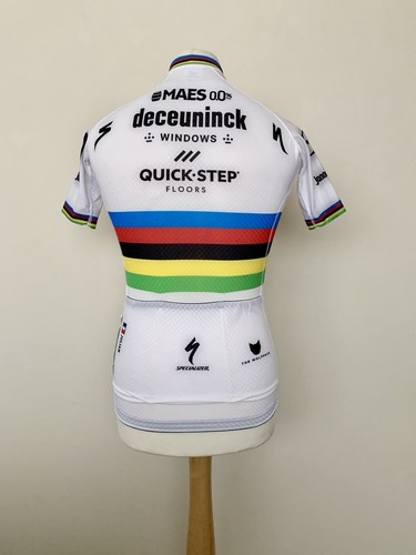 Deceuninck Quick Step World Champion 2020 2021 worn issued to Alaphilippe shirt - Picture 4 of 7