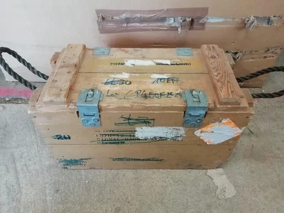 BW NATO MUN. KISTE HOLZ GROß VINTAGE !!! - Bild 1 von 4