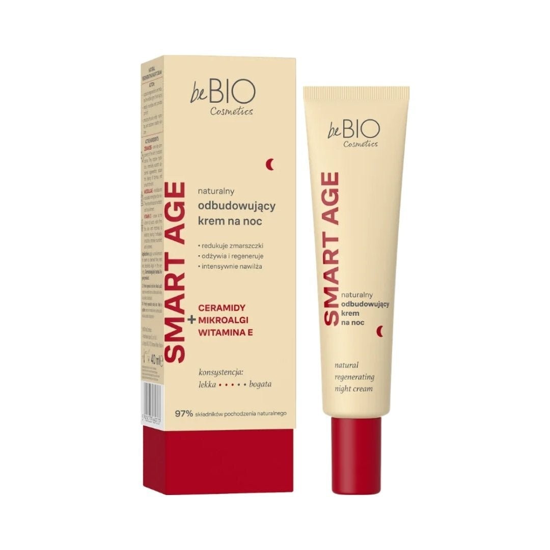 beBIO SMART AGE Natural regenerating night cream 40ml