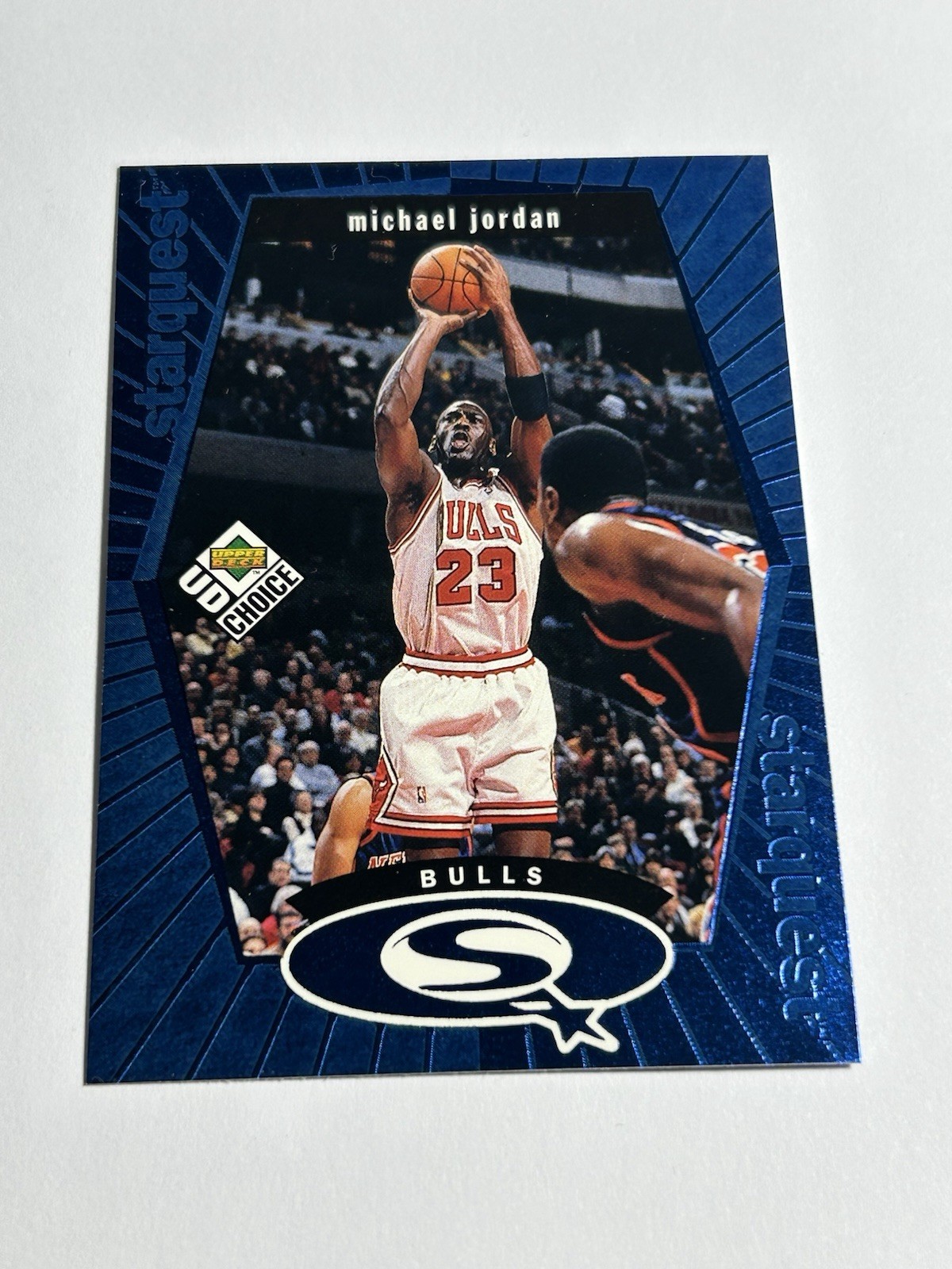 1998-99 Upper Deck UD Choice - Starquest Michael Jordan #SQ30 Blue
