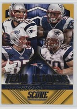 2015 Score Team Leaders Gold Jonas Gray Tom Brady Rob Gronkowski Ninkovich 4g8