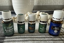 Young Living 5 bottles of Variety of Evergreen Essential Oils - Lot READ
