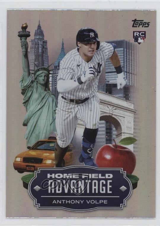 2023 Topps Update Home Field Advantage Anthony Volpe #HA-26 4k5