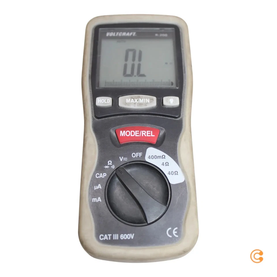 Voltcraft R 200 Komponententester Kapazitätsprüfer Multimeter SIEHE TEXT/FOTO - Bild 2 von 3