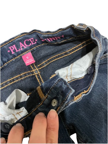 Children’s Place Skinny Jeans Girls Sz 5 - Picture 2 of 3