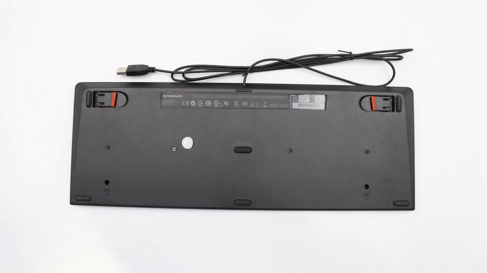 Lenovo LP Slim USB Spanish 172 Universal USB keyboard Spanish Black FRU 54Y9281 - Image 2 of 4