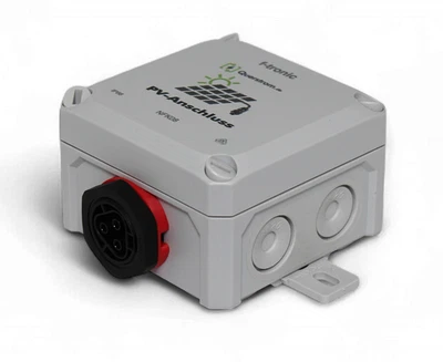 PV-Einspeisesteckdose Querstrom f-tronic mit Wieland-Buchse Plug & Play IP66