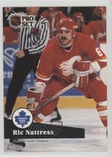 1991-92 Pro Set French Ric Nattress #363 0q3