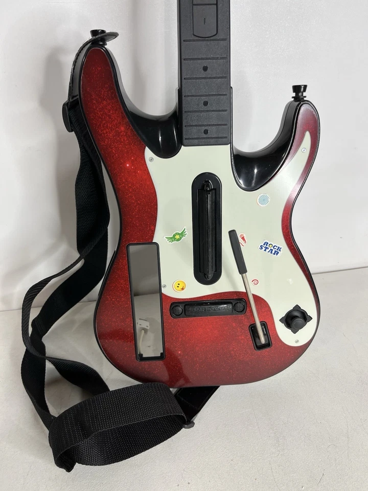 Guitar Hero GH5 Wireless Controller Nintendo Wii 95911.805 w/ Strap No Bck Cover - Image 2 of 4