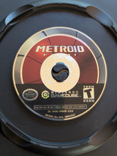 Metroid Prime Player's Choice (Nintendo GameCube, 2004) Sticker on disc - Tested