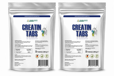 Creatin Mega Ultra - 600 Tabs a 1150 mg reines Creatine Monohydrat Mesh 200