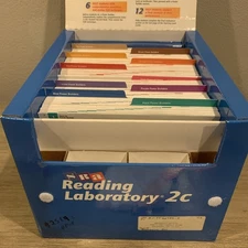 SRA Reading Kit Laboratory 2c Great Condition Homeschool Assessment Teacher