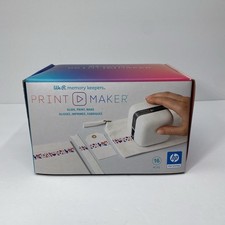 We R Memory Keepers Print Maker Handheld Printer Portable DIY Label NEW 150
