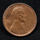 •RARE DDO• 1909 VDB LINCOLN CENT FS-1101 penny 1c AU Doubled Die Obverse v.d.b.