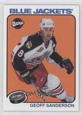 2001-02 Upper Deck Vintage Geoff Sanderson #72 0a2