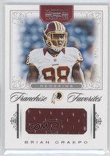 2012 National Treasures Franchise Favorites Materials 7/25 Brian Orakpo #69 1b8