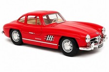 1954 Mercedes-Benz 300SL Gullwing Red 1:18 Diecast Model Car