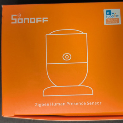 Sonoff Zigbee Human Presence Motion Sensor SNZB-06P White Wall Mount Indoor