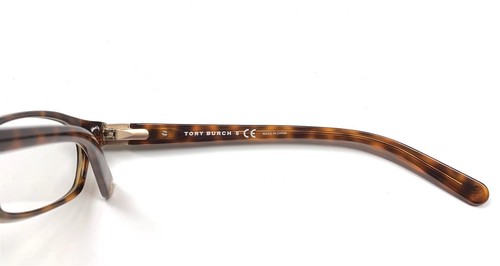 Tory Burch TY 2016B 838 Eyeglasses Glasses Brown Tortoise Amber Crystals 52mm - Picture 8 of 8