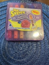 Mr. Sketch Scented Twistable Gel Crayons, Assorted Colors, 6-Count