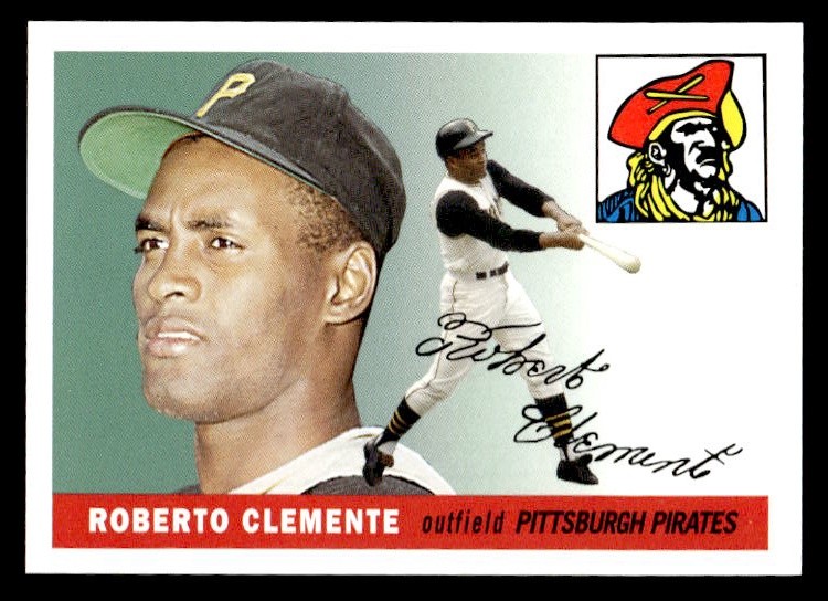 Roberto Clemente 2006 Topps Rookie of the Week #7 Pittsburgh Pirates ESE