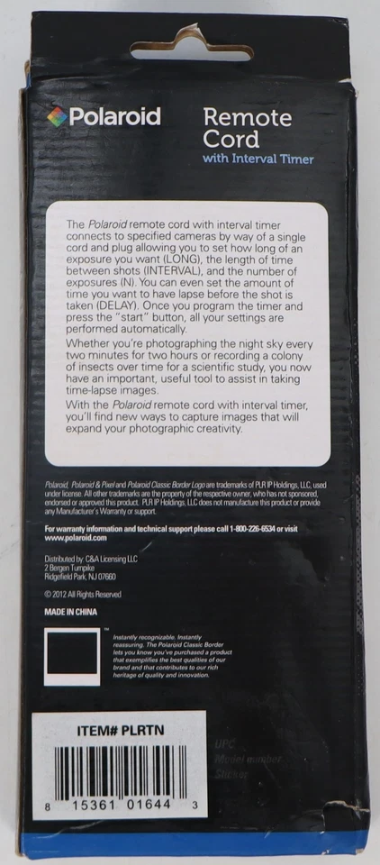Polaroid Shutter Release Timer Remote Control For Nikon - Image 3 of 3