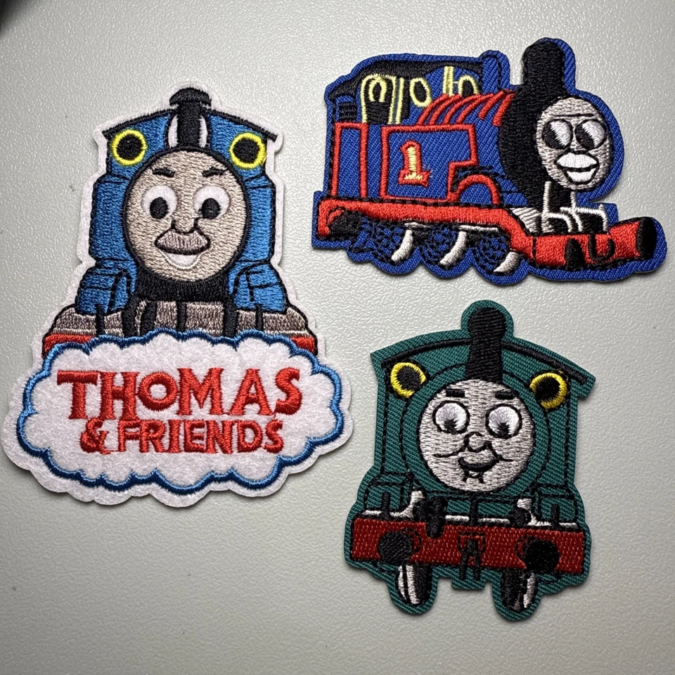 🔥Lot 3 Thomas & Friends Tank Train Patch Embroidered Iron On Percy Locomotive - Image 2 of 4