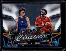 2023-24 Topps Chrome Cosmic #SC-11 Chet Holmgren / Jalen Green Star Clusters