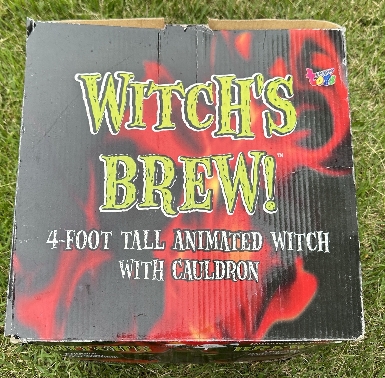 Tekky Toys Witch's Brew Animated Halloween Prop W/Sound Working See Video!!