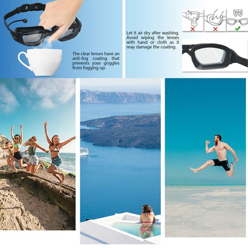 Taucherbrille Schwimmbrille UV-Schutz&Antibeschlag für Erwachsene Herren Damen - Bild 24 von 27
