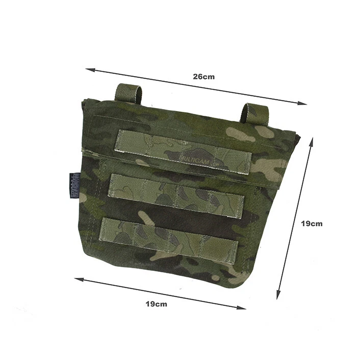 TMC3321 Táctico Caza ABDOMEN Panel Bolsa Molle Bolsa Correa para Chaleco Foto 3 de 4