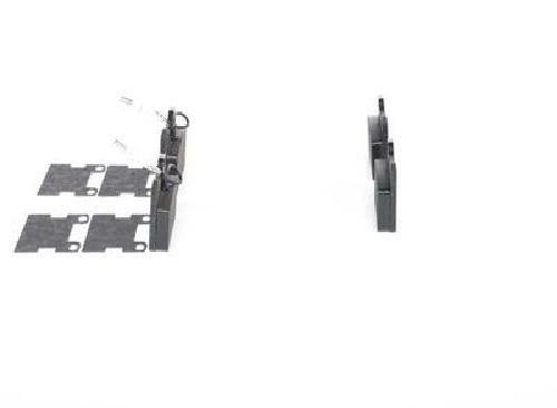 Original BOSCH Bremsbelagsatz Scheibenbremse 0 986 494 055 für Peugeot - Bild 2 von 7
