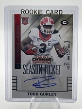 2015 Panini Contenders Season Ticket Todd Gurley Auto RC