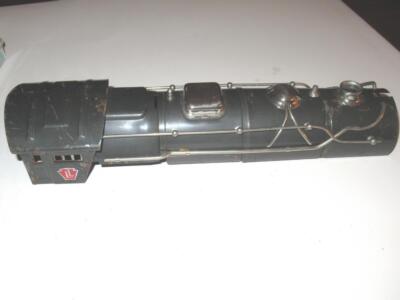 LIONEL PART - ORIGINAL STANDARD GAUGE 385E GREY BOILER W/NICKEL TRIM- EXC- - B6R
