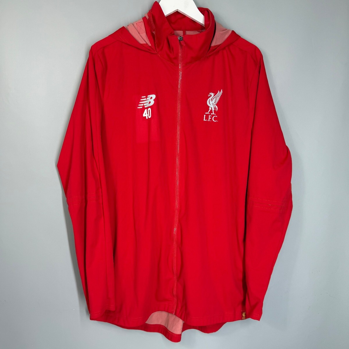 LIVERPOOL 2018 2019 TRAINING RAIN FOOTBALL SOCCER JACKET NEW