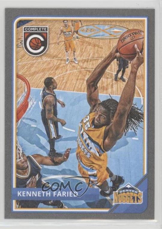 2015-16 Panini Complete Silver Kenneth Faried #198