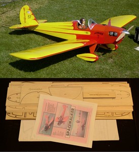 spacewalker rc airplane kit