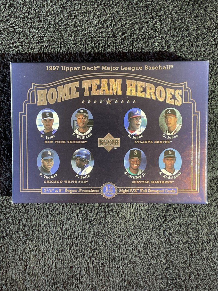 1997 Upper Deck Home Team Heroes Baseball Card Set With Box
