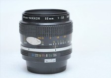 Nikon Micro Nikkor 55mm f/3.5 MF Lens