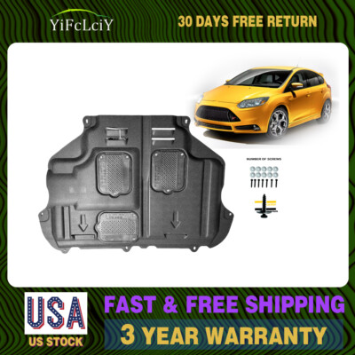 Auto Under Engine Guards Fit For 2013-2018 Ford Focus ST Splash Guand Mud Flaps